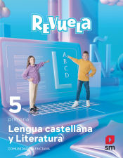 Portada de Lengua castellana y Literatura. 5 Primaria. Revuela. Comunidad Valenciana