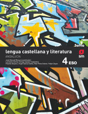 Portada de Lengua castellana y literatura. 4 ESO. Savia. Andalucía