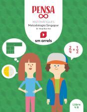 Portada de Llibre. Pensa infinit. Matem&agrave;tiques. Metodolog&iacute;a Singapur. 4 Prim&agrave;ria. Arrels