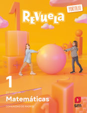 Portada de Matemáticas. 1 Primaria. Revuela. Comunidad de Madrid