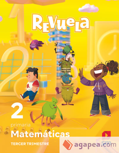 Matemáticas. 2 Primaria. Trimestres Revuela