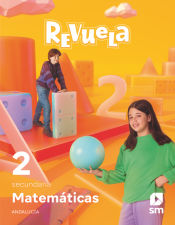 Portada de Matemáticas. 2 Secundaria. Revuela. Andalucía