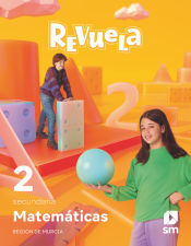 Portada de Matemáticas. 2 Secundaria. Revuela. Región de Murcia