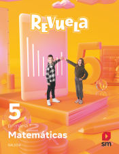 Portada de Matemáticas. 5 Primaria. Revuela. Galicia