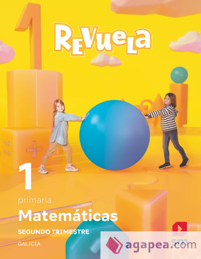 Matemáticas. Trimestres temáticos. 1 Primaria. Revuela. Galicia