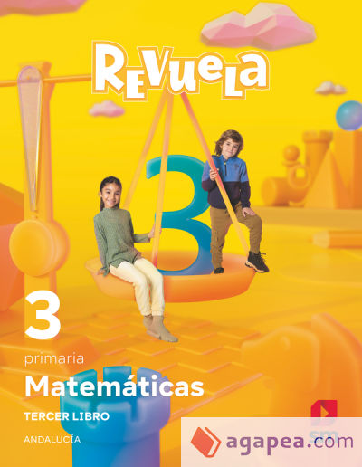 Matemáticas. Trimestres temáticos. 3 Primaria. Revuela. Andalucía