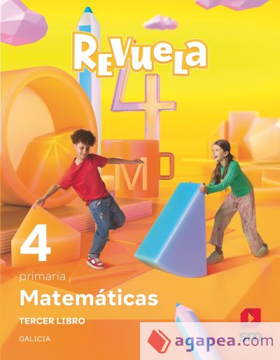 Matemáticas. Trimestres temáticos. 4 Primaria. Revuela. Galicia