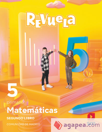 Matemáticas. Trimestres temáticos. 5 Primaria. Revuela. Comunidad de Madrid