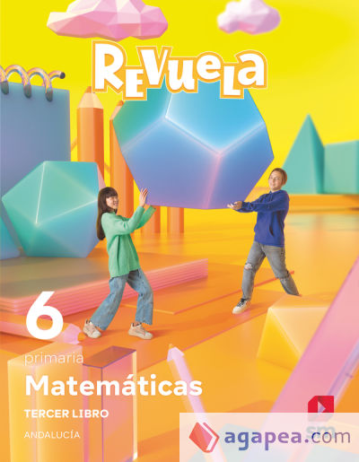 Matemáticas. Trimestres temáticos. 6 Primaria. Revuela. Andalucía
