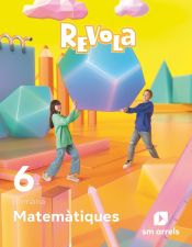 Portada de Matemàtiques. 6 Primària. Revola