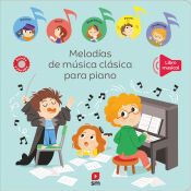Portada de Melodías de música clásica para piano