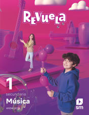 Portada de Música. 1 Secundaria. Revuela. Andalucía