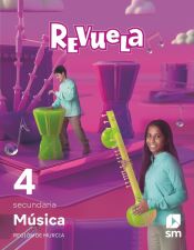 Portada de Música. 4 Secundaria. Revuela. Región de Murcia