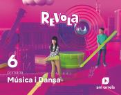 Portada de Música i Dansa. 6 Primària. Revola