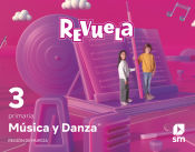 Portada de Música y Danza. 3 Primaria. Revuela. Región de Murcia