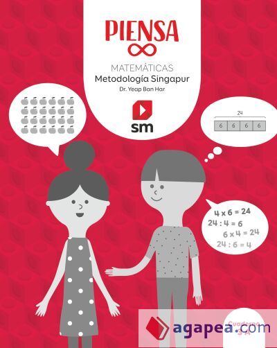 PIENSA [INFINITO]. METODOLOG&Iacute;A SINGAPUR. 3 PRIMARIA