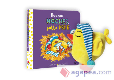 Pack El pollo Pepe se va a dormir + muñeco pollo Pepe