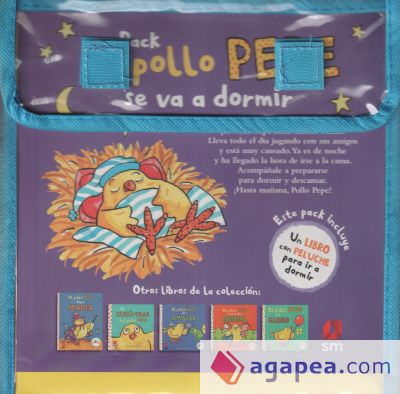 Pack El pollo Pepe se va a dormir + muñeco pollo Pepe