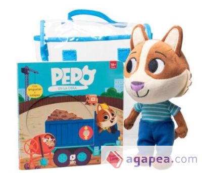 Pack Pepo en la obra + Muñeco Pepo