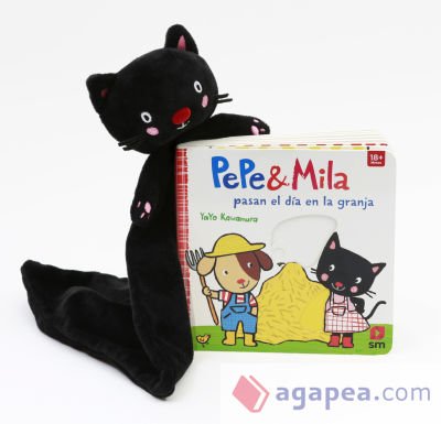 Pack con Doudou Pepe&Mila descubren los números