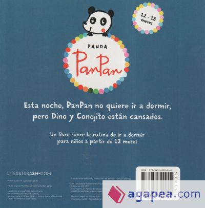 Panda PanPan no quiere ir a dormir