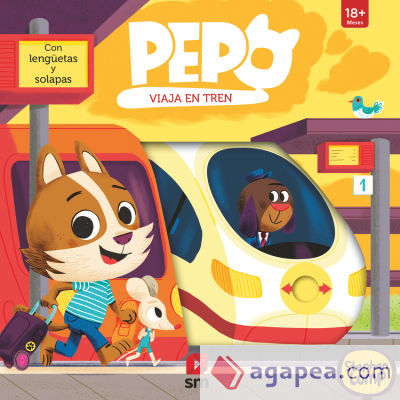 Pepo viaja en tren