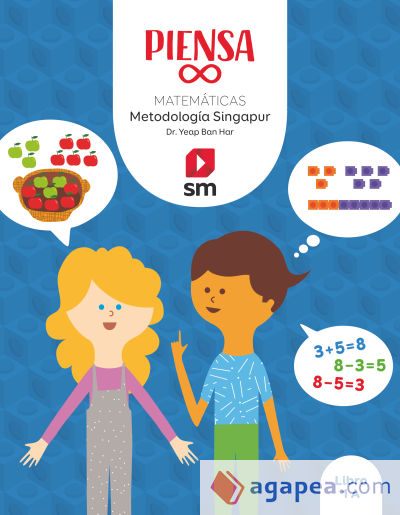 Piensa infinito. Matematicas 1º Educación Primaria. Metodología Singapur Edición Madrid