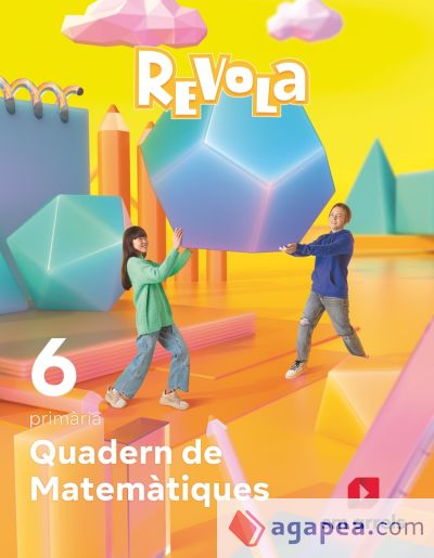 Quadern de Matemàtiques. 6 primària. Revola