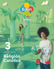 Portada de Religión Católica. 3 secundaria. Hijas de María Madre de la Iglesia. Edén. Revuela