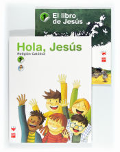 Portada de Religión católica. Hola, Jesús. 1 Primaria