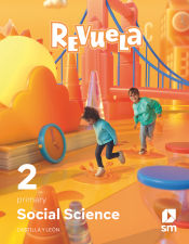 Portada de Social Science. 2 Primary. Revuela. Castilla y León