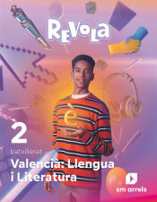 Portada de Valencià: Llengua i literatura. 2 Batxillerat. Revola