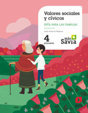 Portada de Valores sociales y cívicos. 4 Primaria. Mas Savia. Andalucía