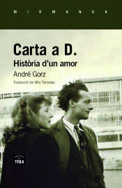 Portada de CARTA A D. HISTÒRIA D'UN AMOR