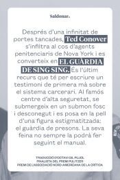 Portada de El guardia de sing sing