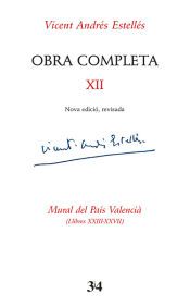 Portada de Obra completa XII Vicent Andr&eacute;s Estelles
