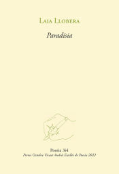 Portada de Paradísia (premi Octubre V.a. Estellés De Poesia)