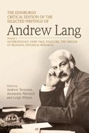 Portada de The Edinburgh Critical Edition of the Selected Writings of Andrew Lang, Volume 2: Literary Criticism, History, Biography