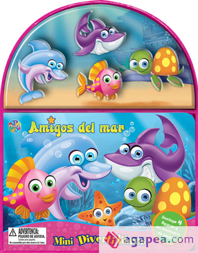 AMIGOS DEL MAR (MINI DIVERTI-LIBROS)