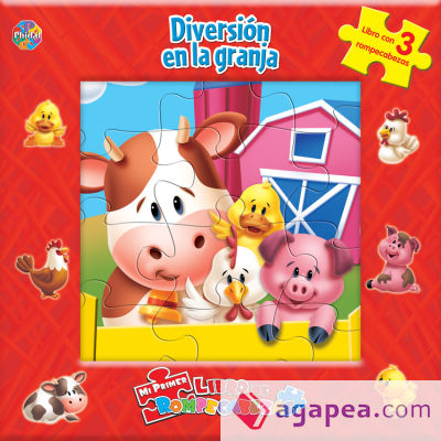 DIVERSION EN LA GRANJA (LIBRO+3 PUZZLES)