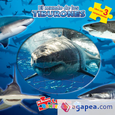 EL MUNDO DE LOS TIBURONES (LIBRO+3 PUZZLES)