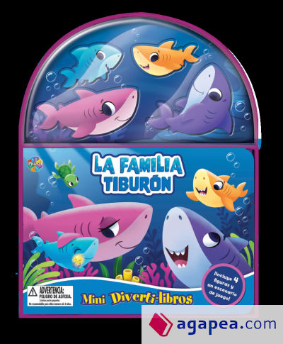 LA FAMILIA TIBURON (MINI DIVERTI-LIBROS)