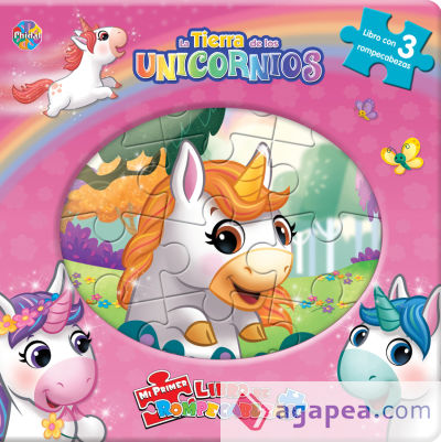 LA TIERRA DE LOS UNICORNIOS (LIBRO+3 PUZZLES)