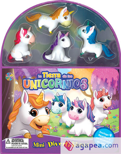 LA TIERRA DE LOS UNICORNIOS (MINI DIVERTI-LIBROS)