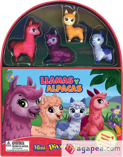 LLAMAS Y ALPACAS (MINI DIVERTI-LIBROS)