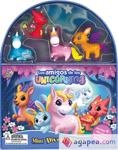 LOS AMIGOS DE LOS UNICORNIOS (MINI DIVERTI-LIBROS)