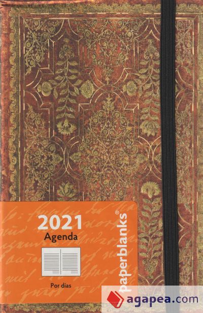 Agenda 2021 Caqui. Mini, por días 12 meses