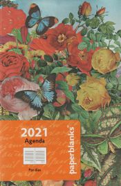 Portada de Agenda 2021 Jardín de mariposas. Mini, por días 12 meses