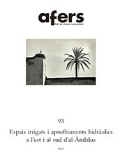 Portada de Espais irrigats i aprofitaments hisdràulics a l'est i al sud d'Al-Àndalus