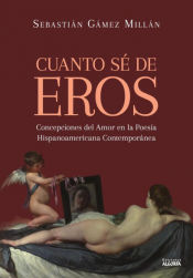 Portada de Cuanto sé de Eros. Concepciones del Amor en la Poesía Hispanoamericana Contemporánea